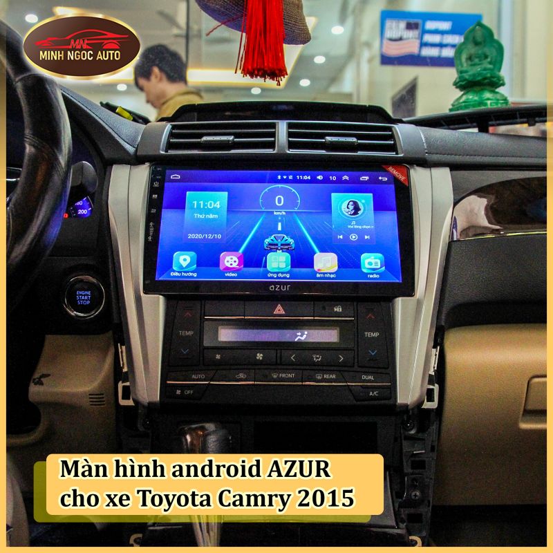 Màn hình Azur cho xe Toyota Camry 2015 6
